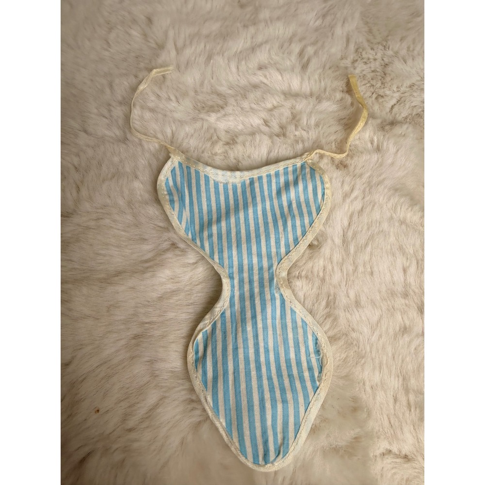 Vintage Betsy McCall Doll Swimsuit Blue White Stripe 8 Inch American Character